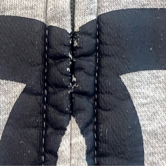 DC Star Gray Zip Up Hoodie - Picture 3 of 6